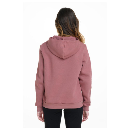 Target Γυναικείο φούτερ Sleeve Print Fleece Hoodie ''Vibes''